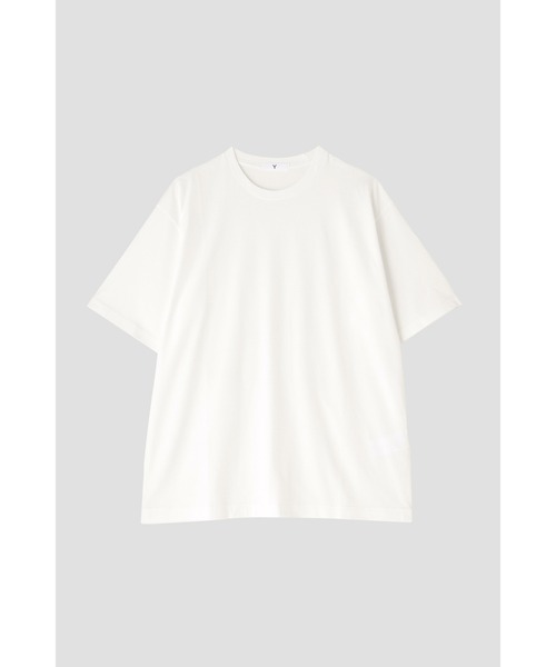 Y(ワイ)の「Y / ORGANIC COTTON JERSEY S/S T(Tシャツ/カットソー・メンズ・ネイビー/ホワイト・SMALL/MEDIUM)」の9枚目の写真