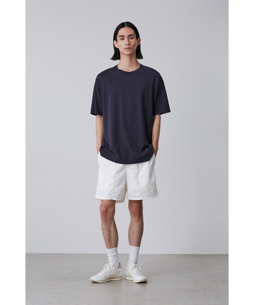 Y(ワイ)の「Y / ORGANIC COTTON JERSEY S/S T(Tシャツ/カットソー・メンズ・ネイビー/ホワイト・SMALL/MEDIUM)」の14枚目の写真
