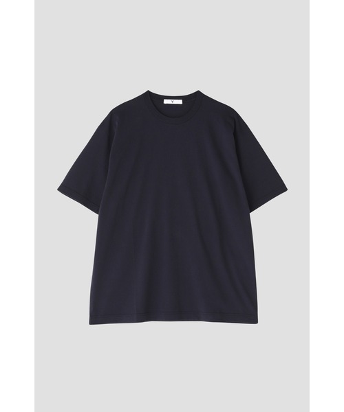 Y(ワイ)の「Y / ORGANIC COTTON JERSEY S/S T(Tシャツ/カットソー・メンズ・ネイビー/ホワイト・SMALL/MEDIUM)」の18枚目の写真
