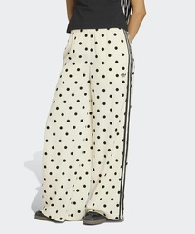 サテン 水玉模様 ワイドレッグパンツ / ドット アディダスオリジナルス adidas Originals