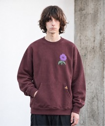 rehacer : Puff Flower HW Sweat Shirt / パフ フラワー ヘヴィーウエイト スウェットシャツ