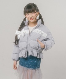 URBAN CHERRY（アーバンチェリー）の「【CHIPIE】"軽ポカ"ビッグリボンショート中綿ジャケット（ダウンジャケット/コート）」