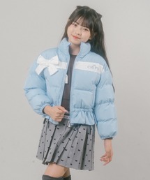 URBAN CHERRY（アーバンチェリー）の「【CHIPIE】"軽ポカ"ビッグリボンショート中綿ジャケット（ダウンジャケット/コート）」