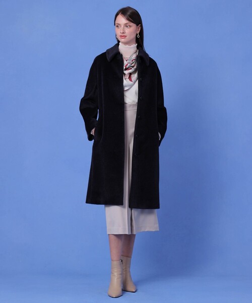 定価8万 IENA イエナ アルパカ シャギーコート36 アルパカシャギーステンカラーコート（ステンカラーコート）｜ANAYI