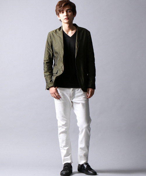 5351 POUR LES HOMMES（ゴーサンゴーイチプールオム）の「ﾓﾀﾞﾝｽﾆｰｶｰ（スニーカー・メンズ・ブラック/ホワイト・46/42/44/40）」の9枚目の写真