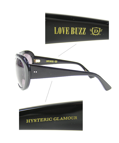 HYSTERIC GLAMOUR（ヒステリックグラマー）の「LOVE BUZZ（サングラス