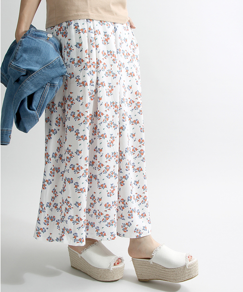 WEGO（ウィゴー）の「WEGO/ ロングスカンツ（その他パンツ・レディース・ドット/ブラック/その他1/インディゴブルー/その他4/その他2/その他3・FREE）」の4枚目の写真