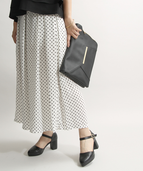 WEGO（ウィゴー）の「WEGO/ ロングスカンツ（その他パンツ・レディース・ドット/ブラック/その他1/インディゴブルー/その他4/その他2/その他3・FREE）」の6枚目の写真