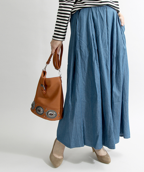 WEGO（ウィゴー）の「WEGO/ ロングスカンツ（その他パンツ・レディース・ドット/ブラック/その他1/インディゴブルー/その他4/その他2/その他3・FREE）」の3枚目の写真