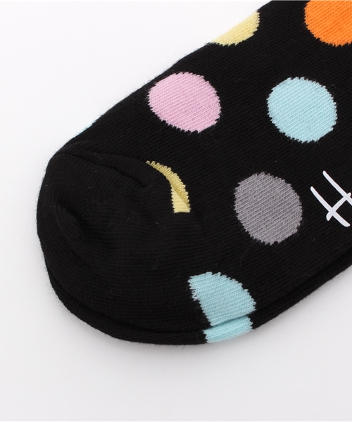 Happy Socks（ハッピーソックス）の「Happy Socks/ハッピーソックス BIG DOT/ビッグ ドット 605003（ソックス/靴下・メンズ・ブラック/ネイビー・36/41）」の3枚目の写真