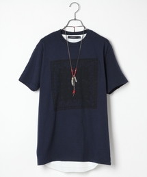 RAGEBLUE | バンダナプリントTシャツ/724179(Tシャツ/カットソー)