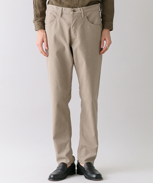 FREEMANS SPORTING CLUB(フリーマンズ スポーティング クラブ)の「FSC JP T/C HOPSACK ST TAPERED PT(その他パンツ・メンズ・ベージュ/ライトブルー・1/2/3)」の3枚目の写真