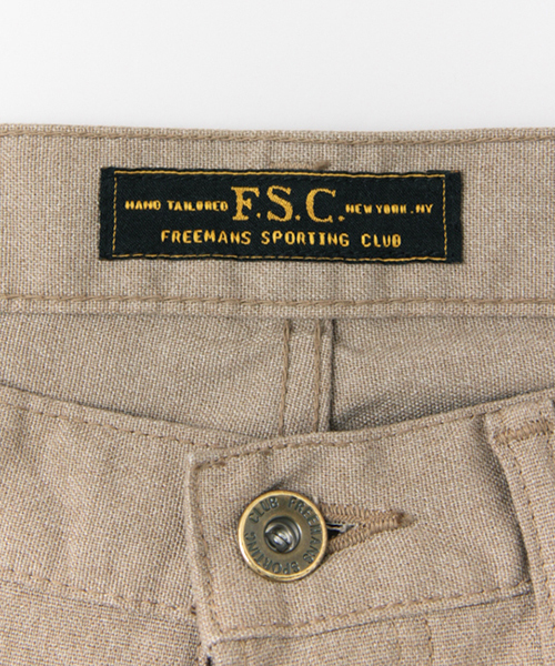 FREEMANS SPORTING CLUB(フリーマンズ スポーティング クラブ)の「FSC JP T/C HOPSACK ST TAPERED PT(その他パンツ・メンズ・ベージュ/ライトブルー・1/2/3)」の16枚目の写真