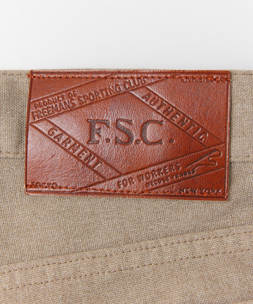 FREEMANS SPORTING CLUB(フリーマンズ スポーティング クラブ)の「FSC JP T/C HOPSACK ST TAPERED PT(その他パンツ・メンズ・ベージュ/ライトブルー・1/2/3)」の11枚目の写真