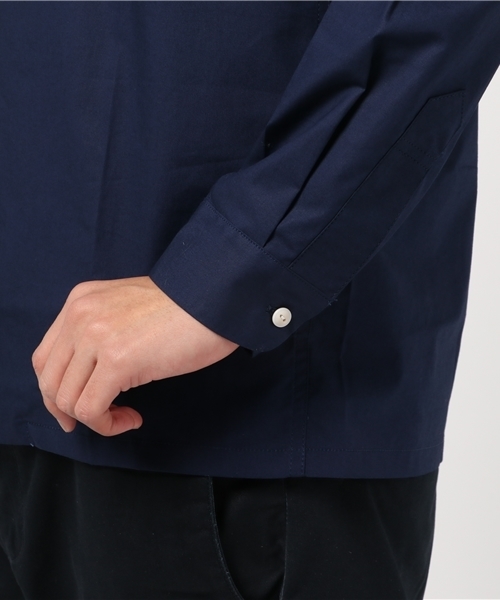ROTAR(ローター)の「Minimal design open collar shirt / オープンカラーシャツ / 開襟(シャツ/ブラウス・メンズ・グリーン/ネイビー/キャメル・MEDIUM/LARGE)」の7枚目の写真