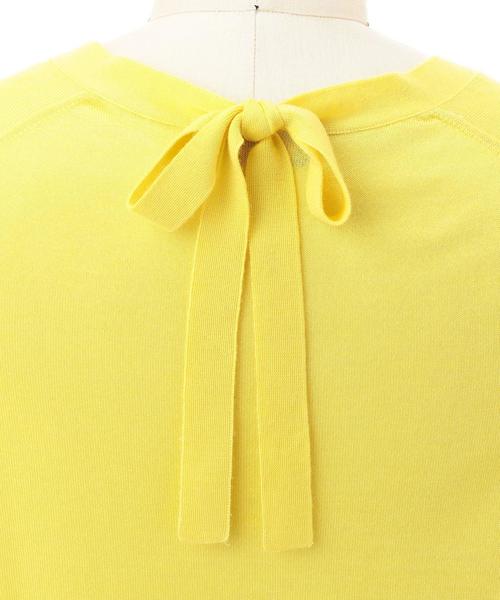 Drawer（ドゥロワー）の「Drawer 18Gバックリボン ロングスリーブ