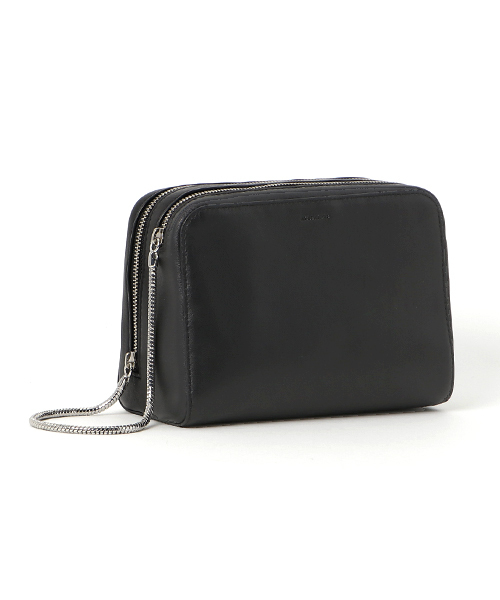 ALLSAINTS(オールセインツ)の「ARC MAKEUP CASE(ポーチ・レディース・ブラック・ONE SIZE)」の9枚目の写真