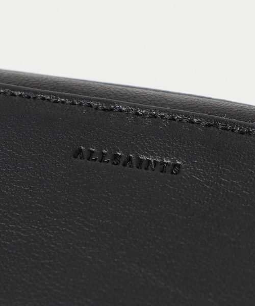 ALLSAINTS(オールセインツ)の「ARC MAKEUP CASE(ポーチ・レディース・ブラック・ONE SIZE)」の5枚目の写真