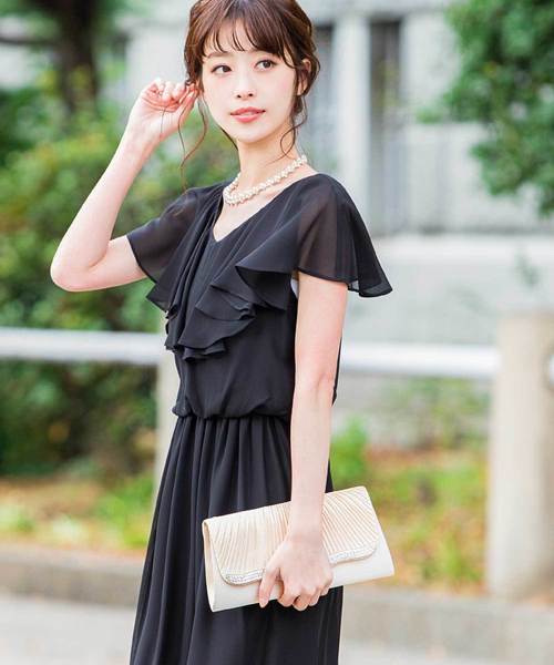 Fashion Letter（ファッションレター）の「2WAYサテンプリーツ 結婚式バッグ（クラッチバッグ・レディース・シルバー/ブラック/ベージュ・FREE）」の9枚目の写真