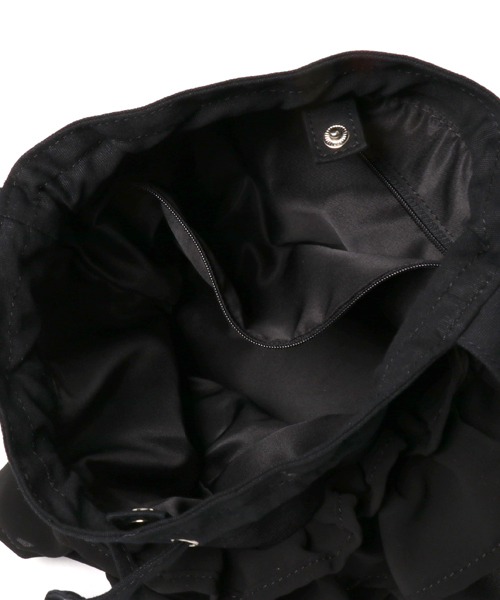 WEGO（ウィゴー）の「WEGO/バケツ型フリルミニショルダーバッグ（ショルダーバッグ・レディース・ネイビー/ブラック/ピンク/ホワイト・FREE）」の9枚目の写真