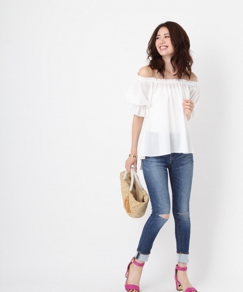 Andemiu(アンデミュウ)の「【BAILA6月号掲載】【美脚デニム】スタイルセレクトスキニーパンツ761198(デニムパンツ・レディース・ブルー/ダークブルー/ライトブルー・LARGE/XS size/X-SMALL/S size/SMALL/M size/MEDIUM/L size)」の9枚目の写真