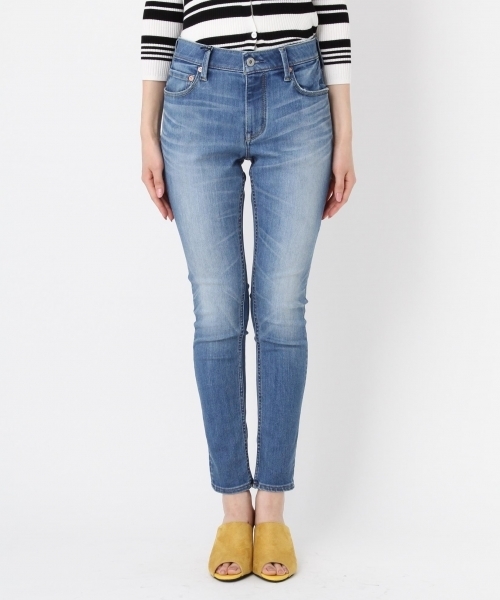 Andemiu(アンデミュウ)の「【BAILA6月号掲載】【美脚デニム】スタイルセレクトスキニーパンツ761198(デニムパンツ・レディース・ブルー/ダークブルー/ライトブルー・LARGE/XS size/X-SMALL/S size/SMALL/M size/MEDIUM/L size)」の14枚目の写真