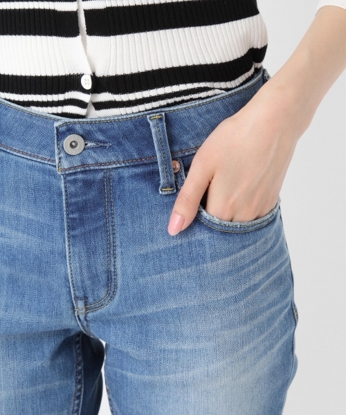 Andemiu(アンデミュウ)の「【BAILA6月号掲載】【美脚デニム】スタイルセレクトスキニーパンツ761198(デニムパンツ・レディース・ブルー/ダークブルー/ライトブルー・LARGE/XS size/X-SMALL/S size/SMALL/M size/MEDIUM/L size)」の17枚目の写真