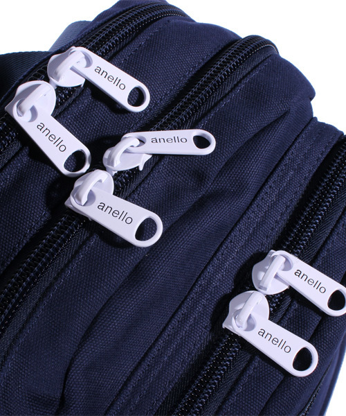 anello（アネロ）の「キャンバス リュックサック リュック anello（バックパック/リュック・メンズ・レッド/ナチュラル/ライトブラウン/ブラック/ネイビー・FREE）」の18枚目の写真