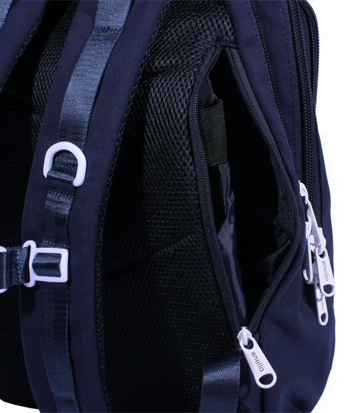 anello（アネロ）の「キャンバス リュックサック リュック anello（バックパック/リュック・メンズ・レッド/ナチュラル/ライトブラウン/ブラック/ネイビー・FREE）」の21枚目の写真