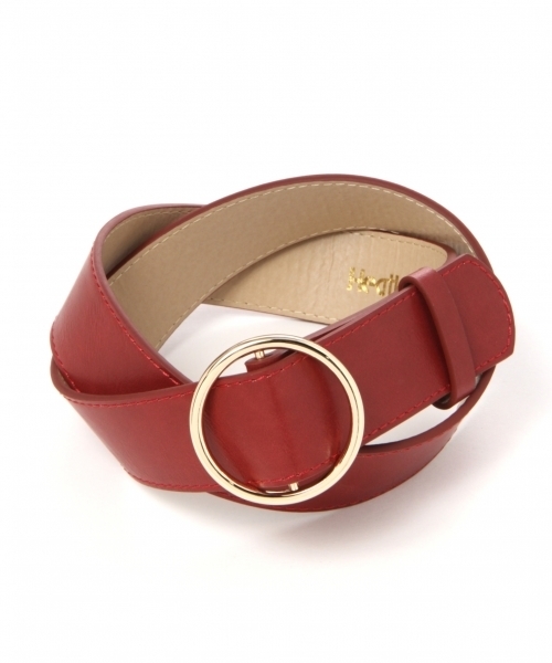 Heather（ヘザー）の「ＨＥフリーマルバックルベルト 763202（ベルト・レディース・ブラック/キャメル/レッド/ダークブラウン・FREE）」の4枚目の写真