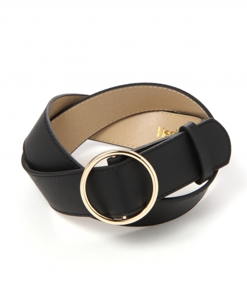 Heather（ヘザー）の「ＨＥフリーマルバックルベルト 763202（ベルト・レディース・ブラック/キャメル/レッド/ダークブラウン・FREE）」の2枚目の写真