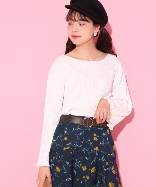 Heather（ヘザー）の「ＨＥフリーマルバックルベルト 763202（ベルト・レディース・ブラック/キャメル/レッド/ダークブラウン・FREE）」の12枚目の写真