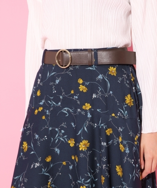 Heather（ヘザー）の「ＨＥフリーマルバックルベルト 763202（ベルト・レディース・ブラック/キャメル/レッド/ダークブラウン・FREE）」の11枚目の写真