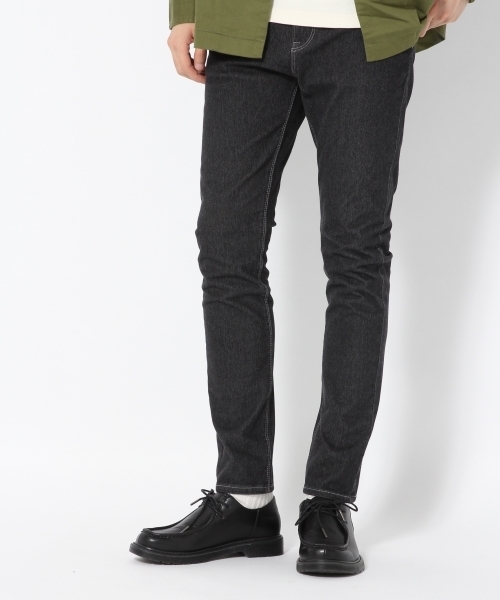 GLOBAL WORK(グローバルワーク)の「【抜群のストレッチ】ニットデニムスキニーフィットパンツ/759717(デニムパンツ・メンズ・ネイビー/ブラック/ライトブルー・LARGE/MEDIUM/X-LARGE/SMALL)」の2枚目の写真