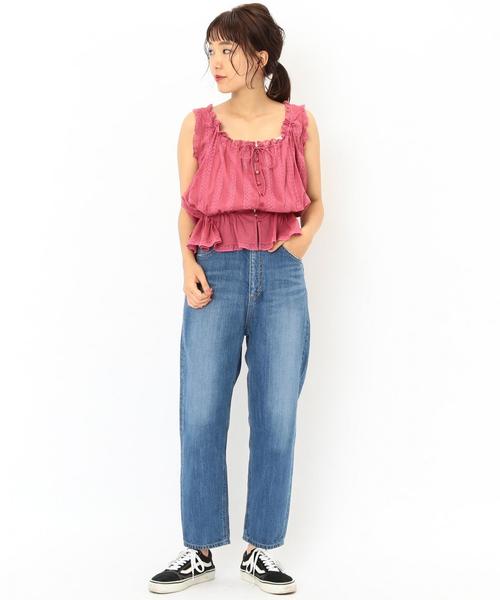 Another Edition（アナザーエディション）の「レースタンクキャミ ◆（シャツ/ブラウス・レディース・ブラック/ワインレッド/ナチュラル/オフホワイト・FREE）」の9枚目の写真