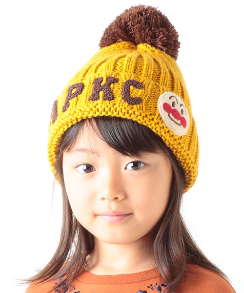 ANPANMAN KIDS COLLECTION(アンパンマンキッズコレクション)の「【アンパンマン】さがら刺繍 アップリケニットキャップ(ニットキャップ/ビーニー・キッズ・ネイビー/レッド/ピンク/マスタード・S/M)」の7枚目の写真
