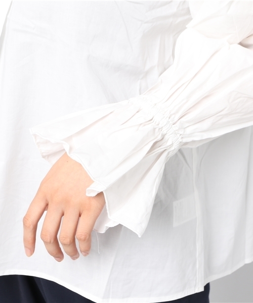 WEGO(ウィゴー)の「WEGO/キャンディスリーブシャツ(シャツ/ブラウス・レディース・ホワイト/ワイン/ブラック・LARGE/MEDIUM)」の10枚目の写真