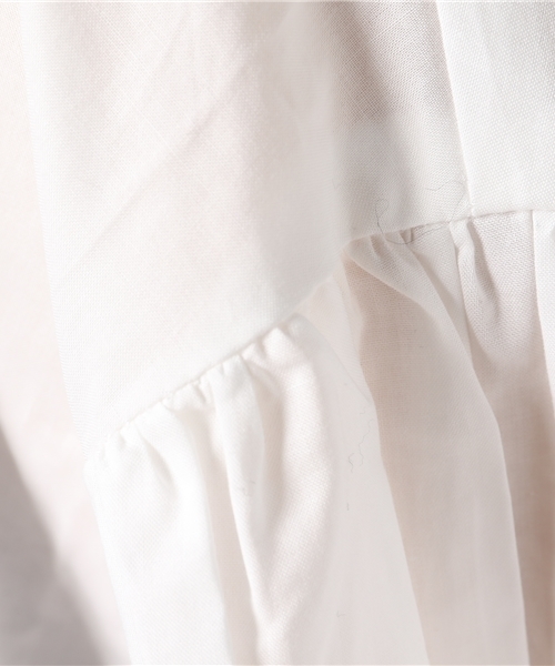 WEGO(ウィゴー)の「WEGO/キャンディスリーブシャツ(シャツ/ブラウス・レディース・ホワイト/ワイン/ブラック・LARGE/MEDIUM)」の13枚目の写真