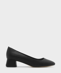 ブロックヒールパンプス / BLOCK HEEL PUMPS