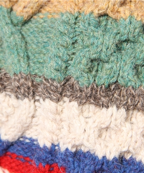 BEAUTY&YOUTH UNITED ARROWS（ビューティーアンドユースユナイテッドアローズ）の「BY ⊿アラン マルチ ボーダー クルーネックニットÅ（ニット/セーター・メンズ・その他1・SMALL/MEDIUM/LARGE/X-LARGE）」の6枚目の写真