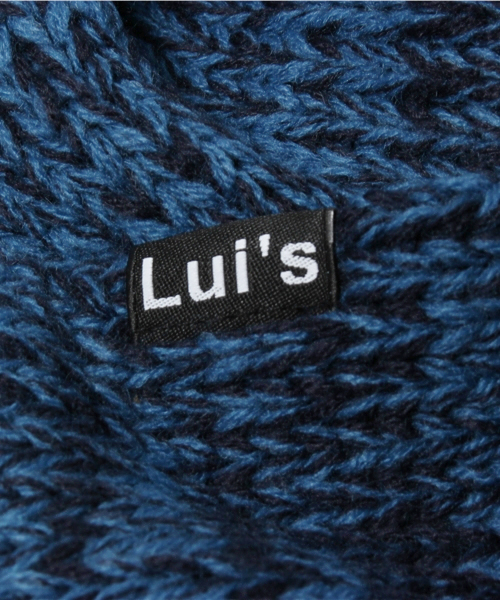 Lui's（ルイス）の「Rｽﾇｰﾄﾞ（ストール/ショール・メンズ・ブラック/グレー/ネイビー・FREE）」の6枚目の写真