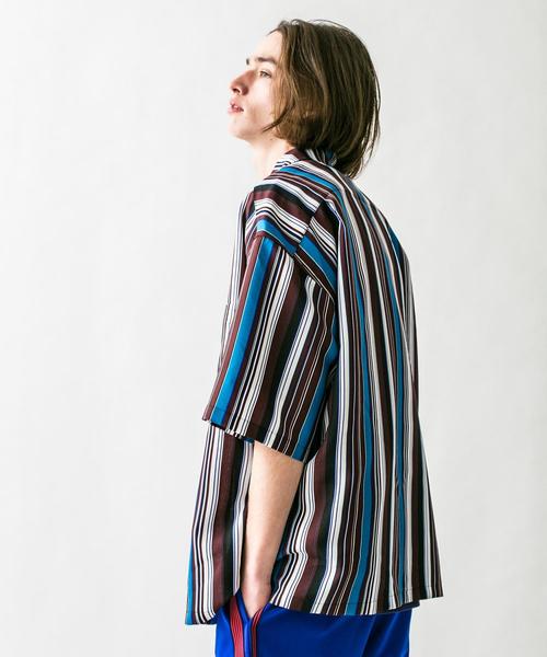 MONKEY TIME(モンキータイム)の「<monkey time> GRGT MULTI STRIPE OPEN SHIRT/シャツ(シャツ/ブラウス・メンズ・その他2/その他1・MEDIUM/LARGE/X-LARGE/SMALL)」の4枚目の写真
