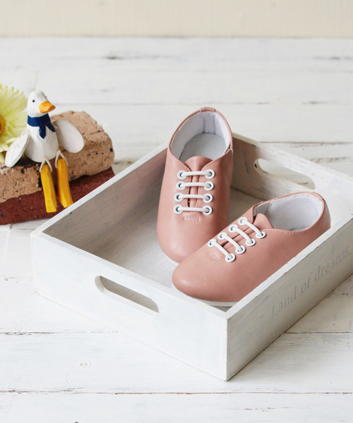 welleg（ウェレッグ）の「親子でおそろい！ゴムレースアップスニーカー（スニーカー・キッズ・チェック/ブラック系その他/ホワイト/ピンク/ライトグレー/ブラック・20cm/17cm/15cm/18cm/21.0cm/19cm/16cm）」の5枚目の写真