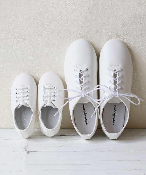 welleg（ウェレッグ）の「親子でおそろい！ゴムレースアップスニーカー（スニーカー・キッズ・チェック/ブラック系その他/ホワイト/ピンク/ライトグレー/ブラック・20cm/17cm/15cm/18cm/21.0cm/19cm/16cm）」の10枚目の写真