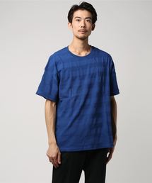 HARLEM ROUNGE | 【HARLEM ROUNGE/ハーレムラウンジ】ボーダージャガードスター刺繍Tシャツ(Tシャツ/カットソー)
