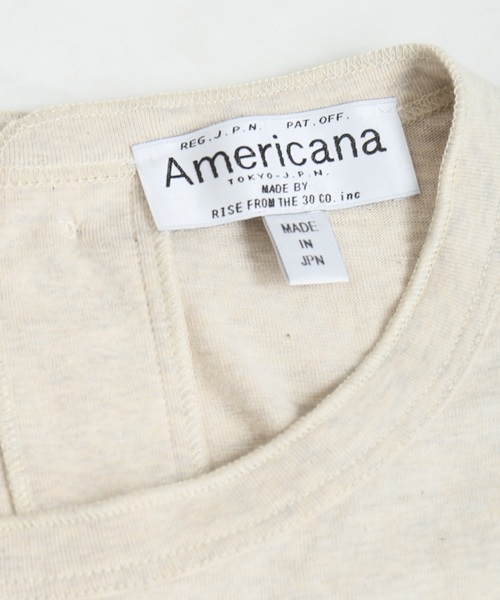 AMERICANA(アメリカーナ)の「*AMERICANA HENRY プルオーバー(Tシャツ/カットソー・レディース・ホワイト/ブラック/アイボリー・FREE)」の17枚目の写真