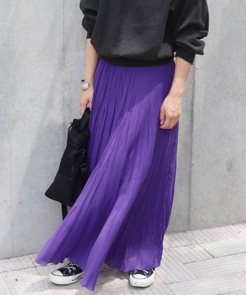 【ジャーナルスタンダード レサージュ】ロングワッシャースカート journal standard L'essage（ジャーナルスタンダードレサージュ