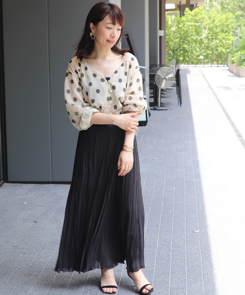 【ジャーナルスタンダード レサージュ】ロングワッシャースカート journal standard L'essage（ジャーナルスタンダードレサージュ