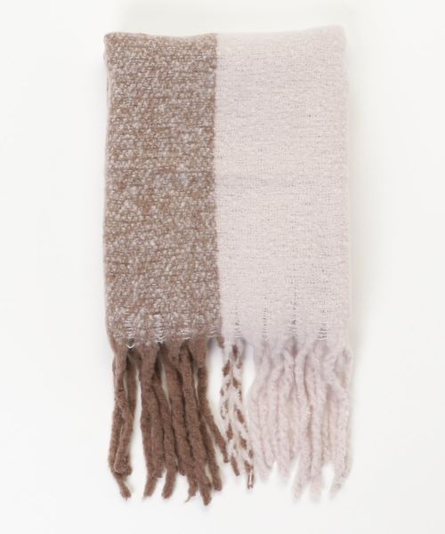 VIBGYOR Women（ヴィブジョー　ウィメン）の「【LUON】チェックストール（ストール/ショール・レディース・ブラック/ベージュ/ワイン/レッド/グリーン/イエロー/ラベンダー/イエロー系その他/レッド系その他/ベージュ系その他/ピンク・FREE）」の8枚目の写真