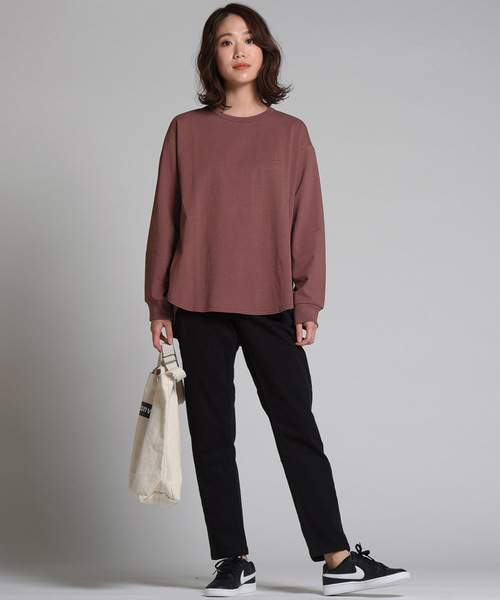 LIPSTAR（リップスター）の「星刺繍長袖カットソー（Tシャツ/カットソー・レディース・ブラック/ブラウン/オフホワイト・M）」の16枚目の写真